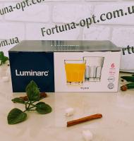 Стаканы "Luminarc Tuff" 6 шт/наб 300 мл низ 2244 ➜ Оптом и в розницу ✅ актуальная цена - Интернет магазин ✅ Фортуна ✅