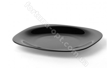 Тарелка десертная Luminarc Carine Black 190 мм L - 9816  ➜ Оптом и в розницу ✅ актуальная цена -Интернет магазин ✅ Фортуна ✅