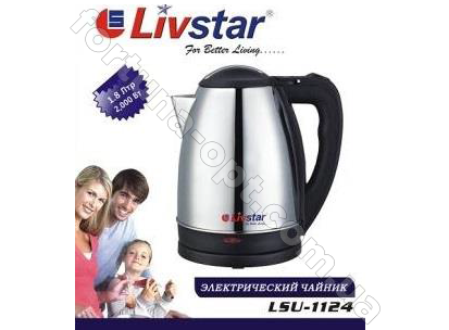 Электрочайник Livstar LSU - 1124 (1,8л) ➜ Оптом и в розницу ✅ актуальная цена - Интернет магазин ✅ Фортуна ✅