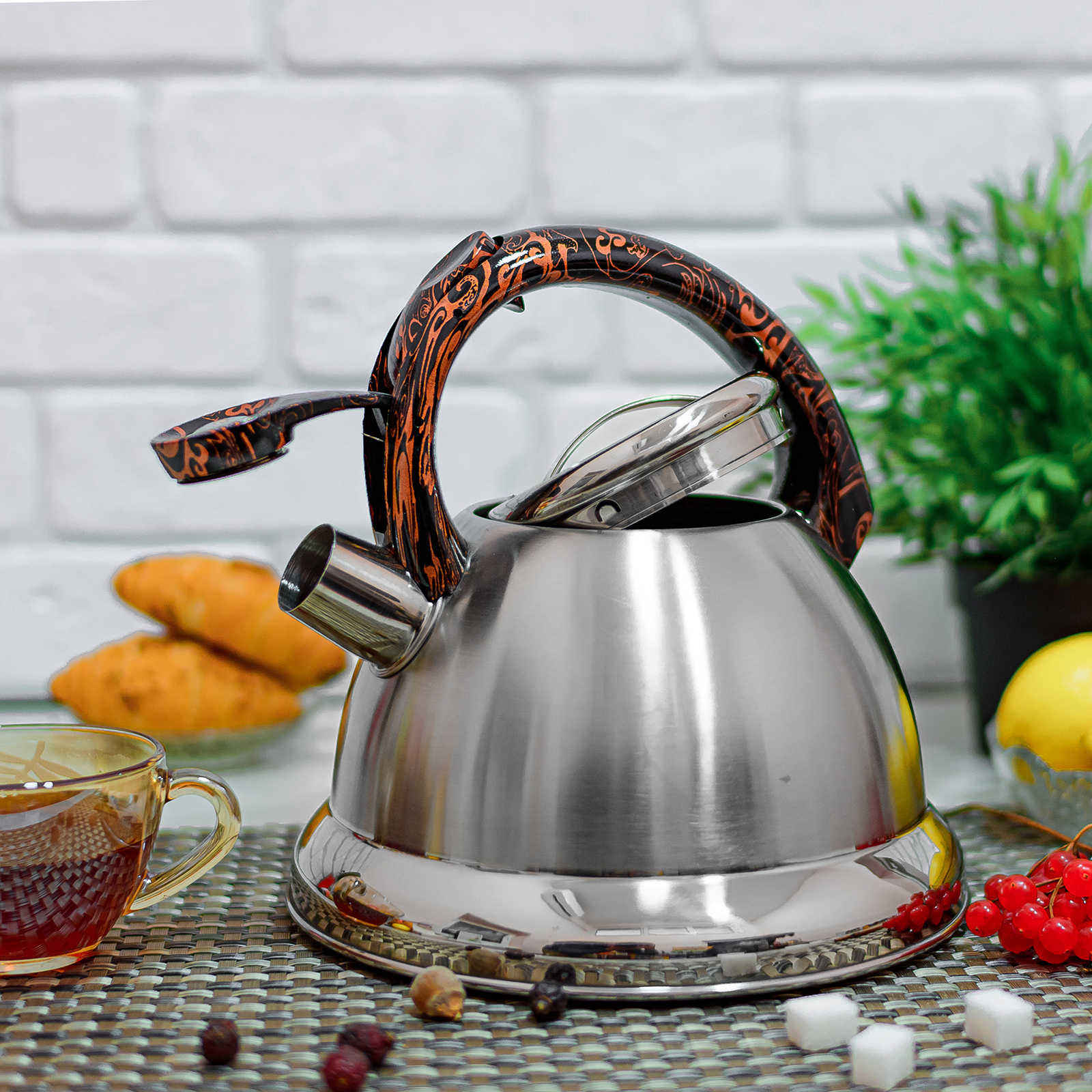 Чайник для плиты A-Plus - 1240 - 3 л ✅ базовая цена $11.48 ✔ Опт ✔ Скидки ✔ Заходите! - Интернет-магазин ✅ Фортуна-опт ✅