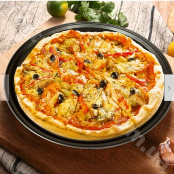 Форма для выпечки пиццы с антипригарным покрытием A-Plus - 1290 - 29 х 2 см ✅ базовая цена $1.65 ✔ Опт ✔ Скидки ✔ Заходите! - Интернет-магазин ✅ Фортуна-опт ✅
