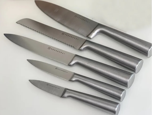 Набор ножей с подставкой 6 пр Edenberg - 11008 ✅ базовая цена $28.06 ✔ Опт ✔ Скидки ✔ Заходите! - Интернет-магазин ✅ Фортуна-опт ✅