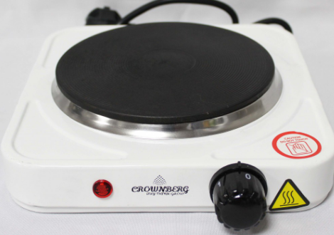 Электроплита 1-конфорка диск Crownberg CB-3742 ✅ базовая цена $8.77 ✔ Опт ✔ Скидки ✔ Заходите! - Интернет-магазин ✅ Фортуна-опт ✅