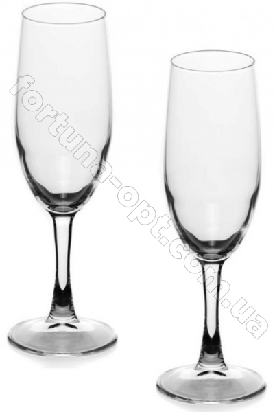 Набор бокалов для шампанского Pasabahce Classique 250 мл 2 шт 440335 ✅ базовая цена 68.48 грн. ✔ Опт ✔ Скидки ✔ Заходите! - Интернет-магазин ✅ Фортуна-опт ✅