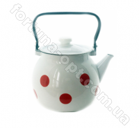 Чайник эмалированный сферический 3,5 л 27130/2 Микс ➜ Оптом и в розницу ✅ актуальная цена - Интернет магазин ✅ Фортуна ✅