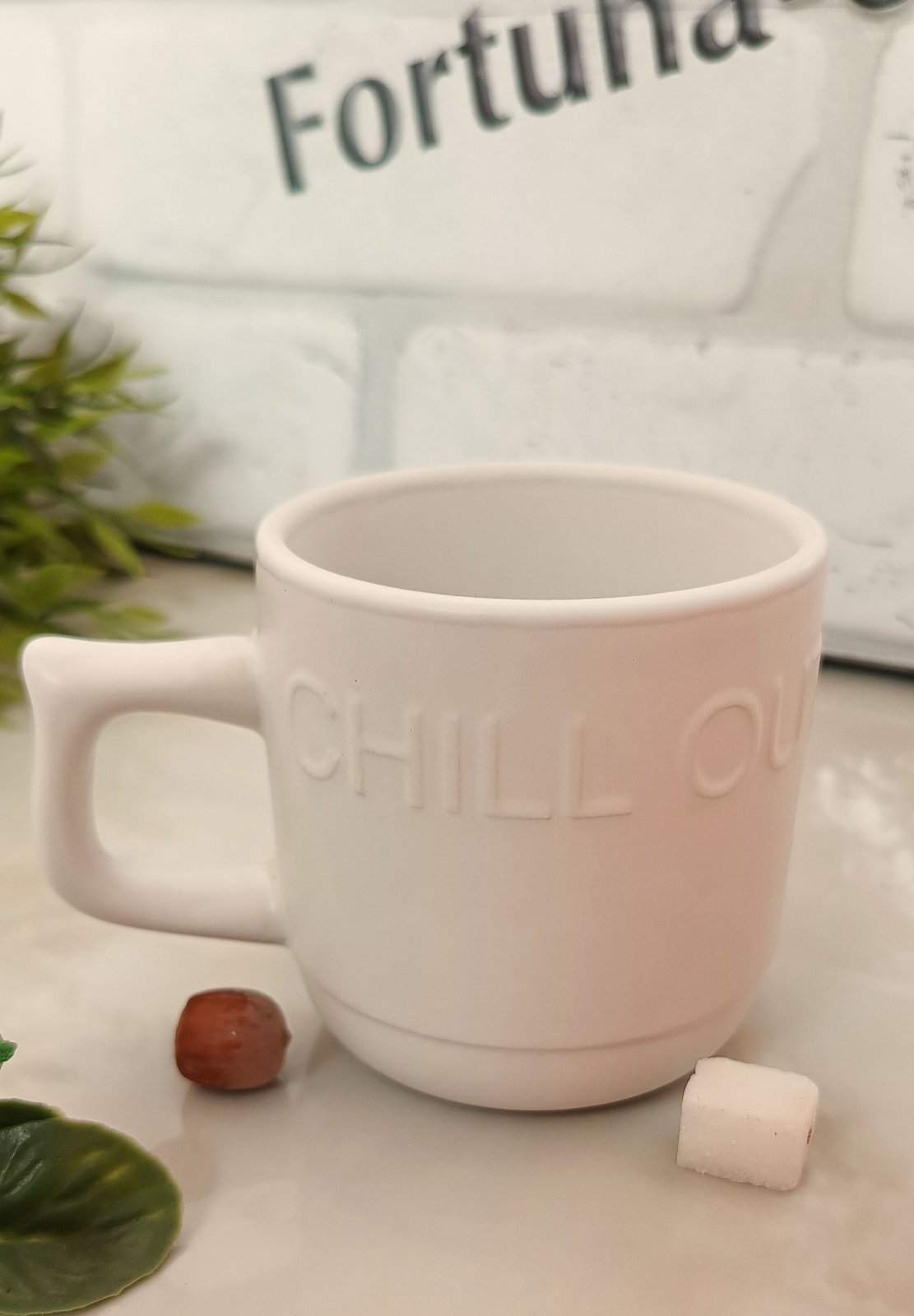 Чашка 240 мл "Chillout" керамика 6034 ✅ базовая цена 38.48 грн. ✔ Опт ✔ Скидки ✔ Заходите! - Интернет-магазин ✅ Фортуна-опт ✅