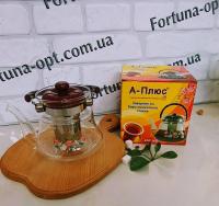 Заварочный чайник с съемным ситечком 0.8 л A-Plus - 1041 ✅ базовая цена $4.30✔ Опт ✔ Акции ✔ Заходите! - Интернет-магазин Fortuna-opt.com.ua.