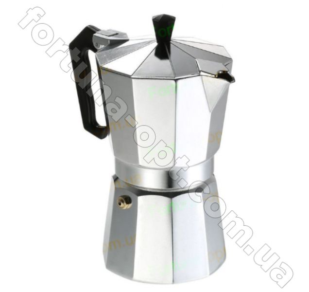 Гейзерная кофеварка алюминиевая Frico FRU - 172 - на 6 чашек ✅ базовая цена $4.84 ✔ Опт ✔ Скидки ✔ Заходите! - Интернет-магазин ✅ Фортуна-опт ✅