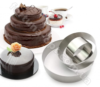 Набор круглых форм для выпечки торта Frico FRU-307 - 3 шт ➜ Оптом и в розницу ✅ актуальная цена -Интернет магазин ✅ Фортуна ✅