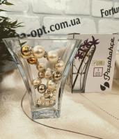 Ваза стекло "Ботаника" 140мм 80147 ✅ базовая цена 180.57 грн. ✔ Опт ✔ Акции ✔ Заходите! - Интернет-магазин Fortuna-opt.com.ua.
