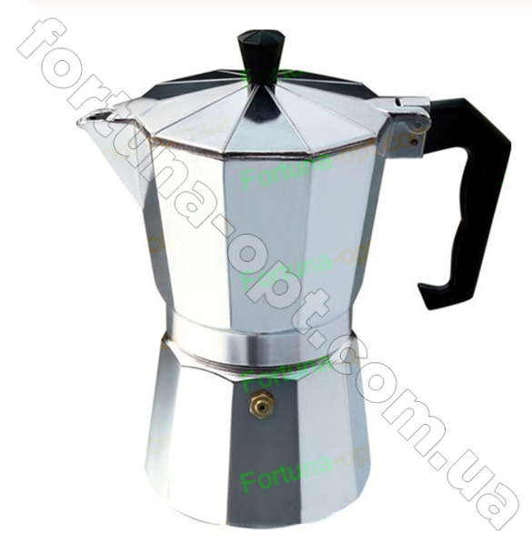 Гейзерная кофеварка (алюминий) 6 ч A-Plus - 2082 ✅ базовая цена $6.42 ✔ Опт ✔ Скидки ✔ Заходите! - Интернет-магазин ✅ Фортуна-опт ✅