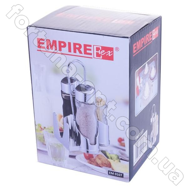 Спецовница на подставке Empire EM - 0108 ✅ базовая цена $1.37 ✔ Опт ✔ Скидки ✔ Заходите! - Интернет-магазин ✅ Фортуна-опт ✅