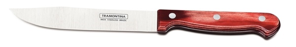 Нож для мяса в блистере 152 мм Трамонтина POLYWOOD красная деревянная ручка - 21126/176 ✅ базовая цена 278.83 грн. ✔ Опт ✔ Скидки ✔ Заходите! - Интернет-магазин ✅ Фортуна-опт ✅