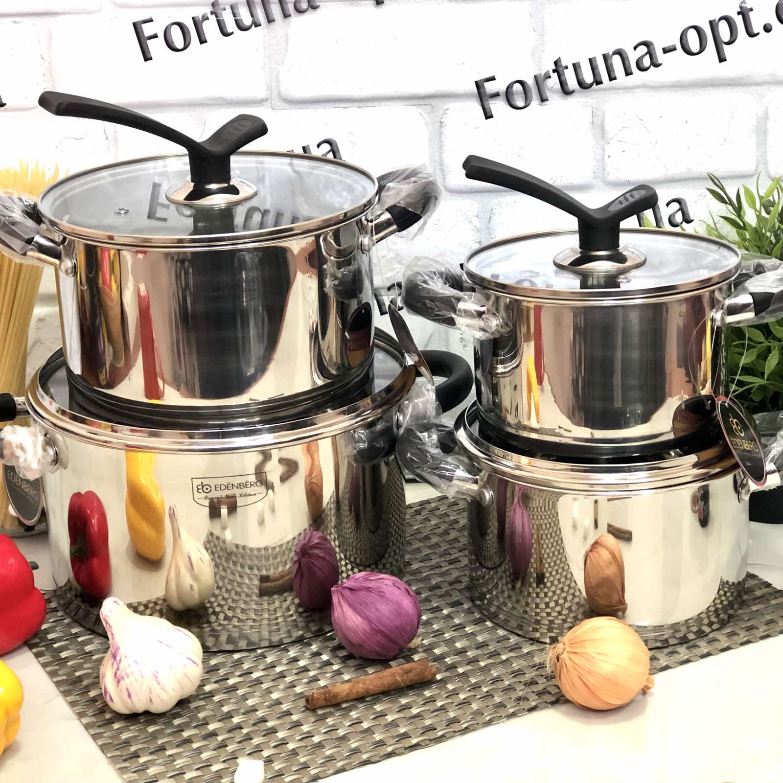 Набор современной посуды Edenberg EB - 3713➜ Опт и розница ✅ актуальная цена -Интернет магазин ✅ Фортуна ✅
