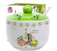 Сахарница керам 450 мл  Итальянские блюда  2242-13 ✅базовая цена 117.87 грн. ✔ Опт ✔ Акции ✔ Заходите! - Интернет-магазин Fortuna-opt.com.ua.