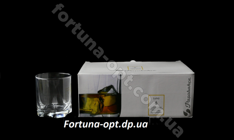 Набор стаканов для виски 365 мл LUNA Pasabahce 42348 6 шт ➜ Оптом и в розницу ✅ актуальная цена - Интернет магазин ✅ Фортуна ✅