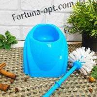 Ерш для туалета Волна синий 2160/3 ✅ базовая цена 49.97 грн. ✔ Опт ✔ Акции ✔ Заходите! - Интернет-магазин Fortuna-opt.com.ua.