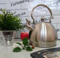 Чайник нержавеющий 3 л A-Plus - 1381 ✅ базовая цена $11.20 ✔ Опт ✔ Акции ✔ Заходите! - Интернет-магазин Fortuna-opt.com.ua.