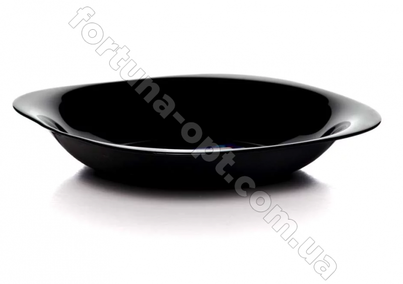 Тарелка глубокая Luminarc Carine Black 210 мм L - 9818  ➜ Оптом и в розницу ✅ актуальная цена -Интернет магазин ✅ Фортуна ✅