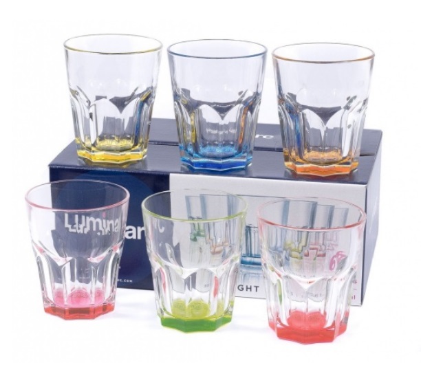 Набор стаканов Luminarc Bright Colors 6 шт 270 мл - 8933 ✅ базовая цена 223.57 грн. ✔ Опт ✔ Скидки ✔ Заходите! - Интернет-магазин ✅ Фортуна-опт ✅