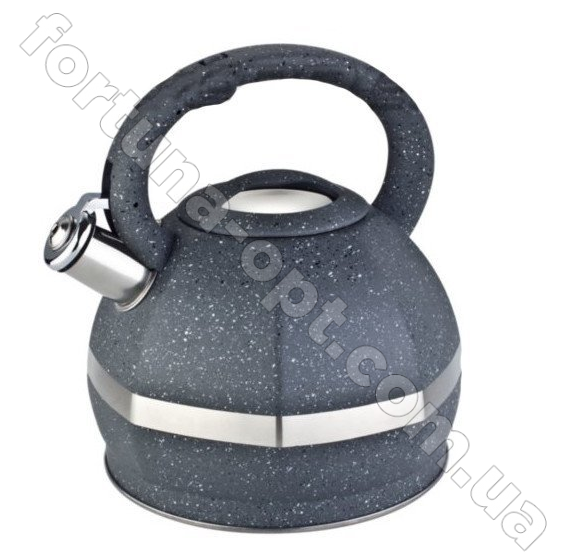 Чайник со свистком мраморный Edenberg EB - 2475 - 3 л ✅ базовая цена $17.62 ✔ Опт ✔ Скидки ✔ Заходите! - Интернет-магазин ✅ Фортуна-опт ✅