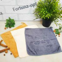 Салфетка микрофибра Чашки 25х25см 0406 ✅ базовая цена 13.75 грн. ✔ Опт ✔ Акции ✔ Заходите! - Интернет-магазин Fortuna-opt.com.ua.