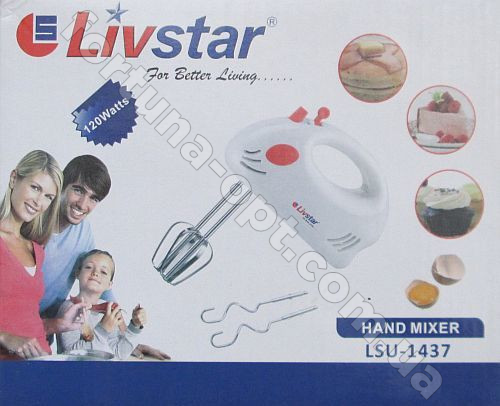 Миксер Livstar LSU - 1437 ✅ базовая цена $9.77 ✔ Опт ✔ Скидки ✔ Заходите! - Интернет-магазин ✅ Фортуна-опт ✅