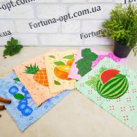 Салфетка микрофибра Фрукты 25х25см 0401 ✅ базовая цена 13.66 грн. ✔ Опт ✔ Акции ✔ Заходите! - Интернет-магазин Fortuna-opt.com.ua.