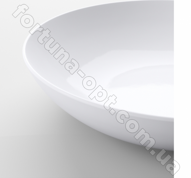 Тарелка IPEC суповая белая 3380 (24 см) ➜ Оптом и в розницу ✅ актуальная цена - Интернет магазин ✅ Фортуна ✅