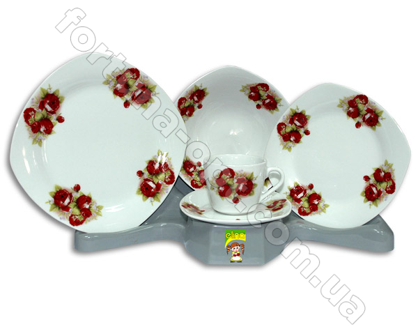 Набор керамических тарелок Elina EL - 1050В 30 предметов ➜ Оптом и в розницу ✅ актуальная цена - Интернет магазин ✅ Фортуна ✅