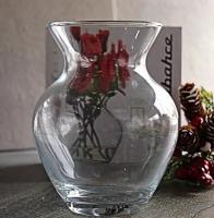 Стеклянная ваза фигурной формы Ботаника 14 см - 43206 ➜ Оптом и в розницу ✅ актуальная цена -Интернет магазин ✅Фортуна✅