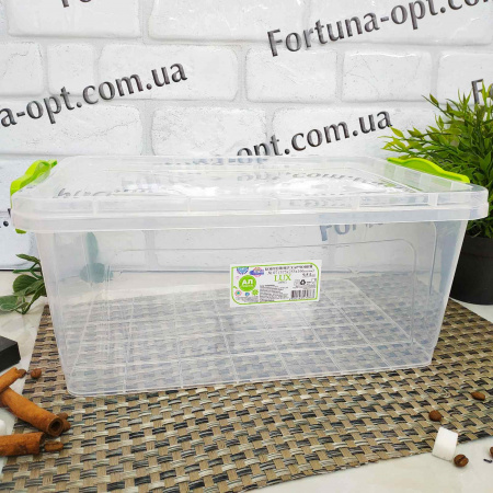 Контейнер пищевой прямоугольный 9,5 л - 0410✅базовая цена128.68 грн.✔Опт✔Скидки✔Заходите! - Интернет-магазин ✅Фортуна-опт ✅