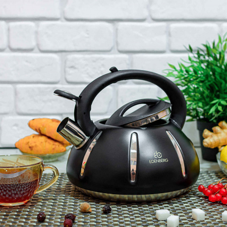 Чайник Edenberg EB-8803  черный/матовый - 3 л ✅ картинка - Интернет-магазин ✅ Fortuna-opt.com.ua. ✅ Чайник Edenberg EB-8803  черный/матовый - 3 л ✅ базовая цена $14.73 ✔ Опт ✔ Скидки ✔ Заходите! - Интернет-магазин ✅ Фортуна-опт ✅
