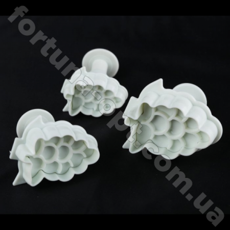 Плунжер пластиковый для мастики Виноград Empire EM - 8766  ✅ базовая цена $1.17 ✔ Опт ✔ Скидки ✔ Заходите! - Интернет-магазин ✅ Фортуна-опт ✅