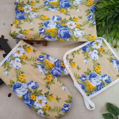 Набор кухонный фартук, рукавица 0303 ✅ картинка - Интернет-магазин ✅ Fortuna-opt.com.ua. ✅ Набор кухонный фартук, рукавица 0303 ✅ базовая цена $2.20 ✔ Опт ✔ Скидки ✔ Заходите! - Интернет-магазин ✅ Фортуна-опт ✅