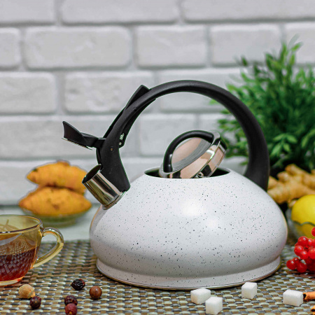 Чайник с мраморной крошкой со свистком 3 л Edenberg EB - 8812 ✅ базовая цена $14.07 ✔ Опт ✔ Скидки ✔ Заходите! - Интернет-магазин ✅ Фортуна-опт ✅