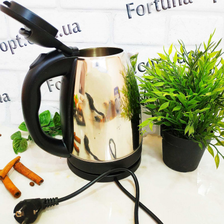 Чайник нержавеющий электрический 1,8 л Edenberg EB - 83515 (1800 Вт) ✅ базовая цена $10.73 ✔ Опт ✔ Скидки ✔ Заходите! - Интернет-магазин ✅ Фортуна-опт ✅