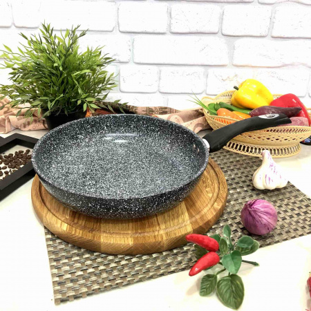 Сковорода с антипригарным гранитным покрытием 24 см Benson - 511 ✅ базовая цена $12.01 ✔ Опт ✔ Скидки ✔ Заходите! - Интернет-магазин ✅ Фортуна-опт ✅