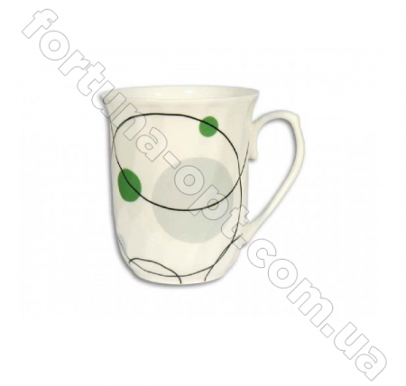 Чашка керамическая Круги Elina EL - 3181 270 мл ✅ базовая цена 31.40 грн. ✔ Опт ✔ Скидки ✔ Заходите! - Интернет-магазин ✅ Фортуна-опт ✅