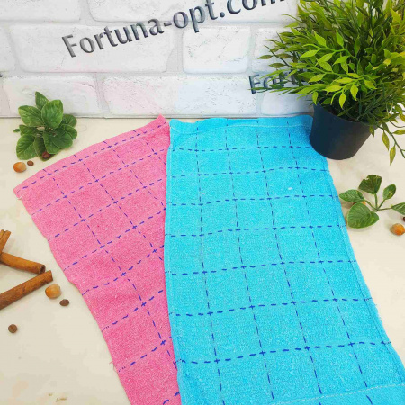 Полотенце кухонное Клетка махра 25х50см 0438 ✅ базовая цена 14.10 грн. ✔ Опт ✔ Скидки ✔ Заходите! - Интернет-магазин ✅ Фортуна-опт ✅