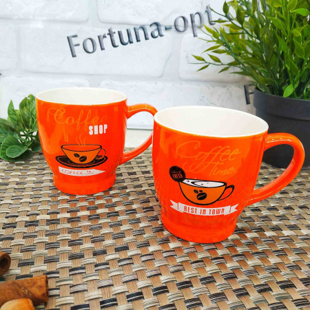 Чашка керамическая 230 мл "Дом кофе" микс 2638 ✅ картинка - Интернет-магазин ✅ Fortuna-opt.com.ua. ✅ Чашка керамическая 230 мл "Дом кофе" микс 2638 ✅ базовая цена 47.27 грн. ✔ Опт ✔ Скидки ✔ Заходите! - Интернет-магазин ✅ Фортуна-опт ✅