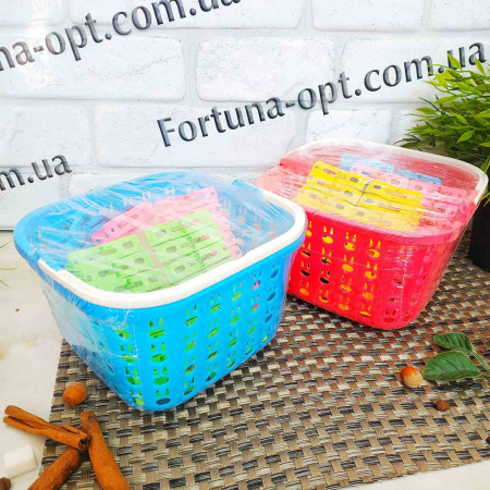 Прищепки бытовые в ведре 36 шт/уп Stenson - 84733 ✅ картинка - Интернет-магазин ✅ Fortuna-opt.com.ua. ✅ Прищепки бытовые в ведре 36 шт/уп Stenson - 84733 ✅ базовая цена $2.68 ✔ Опт ✔ Скидки ✔ Заходите! - Интернет-магазин ✅ Фортуна-опт ✅