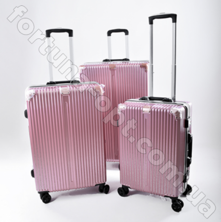 Чемодан пластик 20/24/28 3 шт/наб 12692 ✅ базовая цена $160.85 ✔ Опт ✔ Скидки ✔ Заходите! - Интернет-магазин ✅ Фортуна-опт ✅