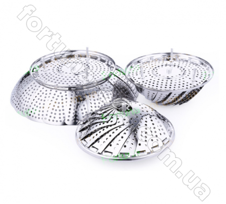 Пароварка лепесток из нержавеющей стали A-Plus 18 см - 1067 ✅ базовая цена 61.57 грн. ✔ Опт ✔ Скидки ✔ Заходите! - Интернет-магазин ✅ Фортуна-опт ✅