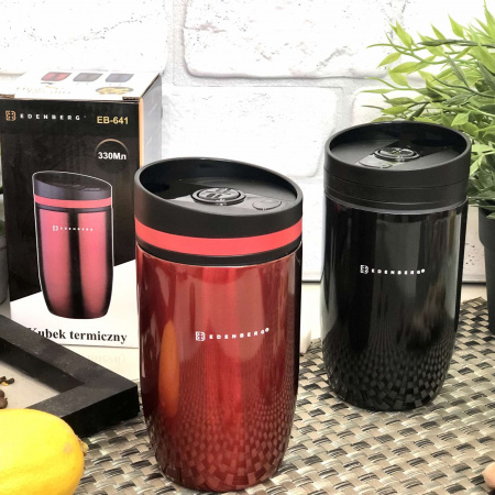 Термокружка 330 мл Edenberg -EB - 641 ➜ фото ➜ розн цена $5.78 - Интернет-магазин ✅ Fortuna-opt.com.ua. ✅