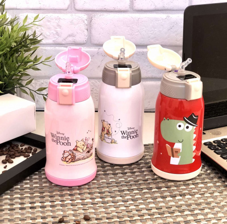 Термос детский с поилочкой и датчиком температуры 400 мл A-Plus - 1782 ➜ фото ➜р озн цена $7.42 -Интернет-магазин ✅ Fortuna-opt.com.ua. ✅