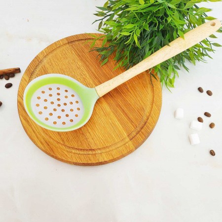 Шумовка силиконовая кухонная Frico FRU - 495 ✅ картинка - Интернет-магазин ✅ Fortuna-opt.com.ua. ✅ Шумовка силиконовая кухонная Frico FRU - 495 ✅ базовая цена $1.02 ✔ Опт ✔ Скидки ✔ Заходите! - Интернет-магазин ✅ Фортуна-опт ✅