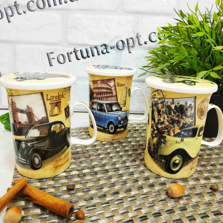 Чашка заварочная фарфор 320 мл Авто 2052-3  ✅ базовая цена 109.74 грн. ✔ Опт ✔ Скидки ✔ Заходите! - Интернет-магазин ✅ Фортуна-опт ✅