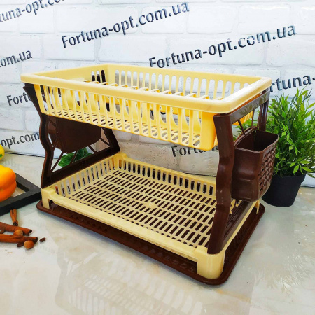 Сушилка для посуды двухярусная R-Plastik 1014 ✅ базовая цена248.13 грн. ✔ Опт ✔ Скидки ✔ Заходите! - Интернет-магазин ✅ Фортуна-опт ✅