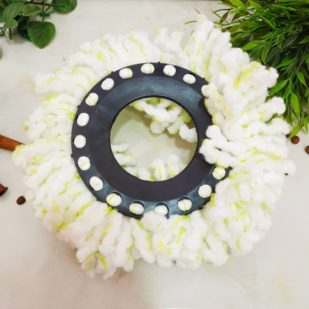 Запаска к швабре с турбоотжимом круглая 1764 ✅ базовая цена $1.63 ✔ Опт ✔ Скидки ✔ Заходите! - Интернет-магазин ✅ Фортуна-опт ✅